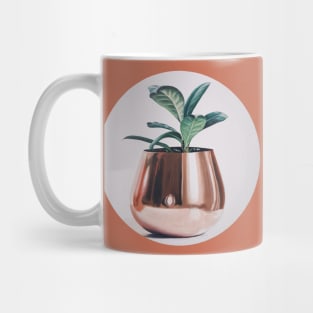 Hopeful - Plant in Copper Pot painting Mug